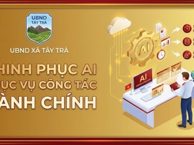 UBND xã Tây Trà- AI phục vụ công tác Hành chính